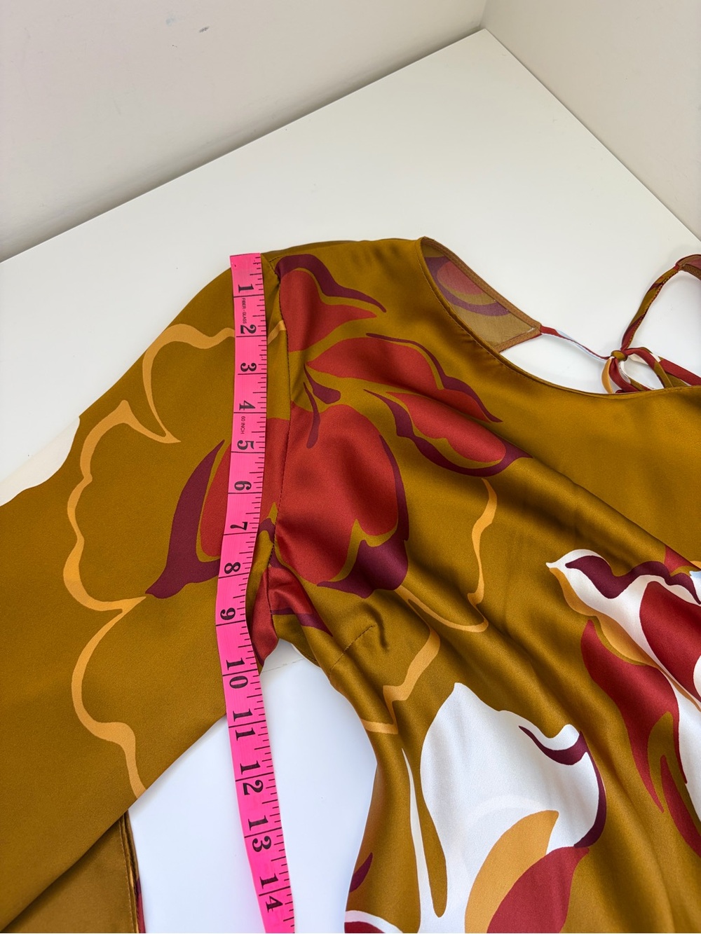 NWOT Reformation Davina Silk Dress - Picture 14 of 15